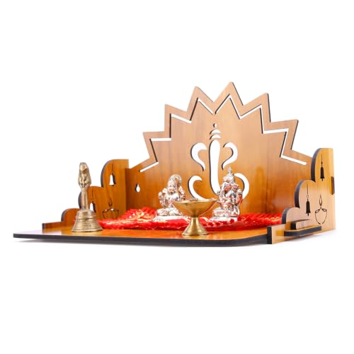 Image 6 of Small-1 for the product Sehaz Artworks Pooja Mandir for Home