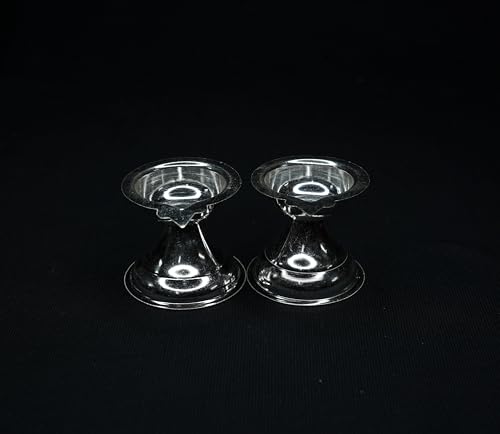 Image 3 of Dista Silvers Pair of Diyas Silver 20 Grams