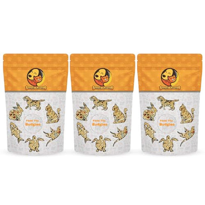 Image 7 of Pouch, 3 kg for the product Foodie Puppies Bird Food for Budgies