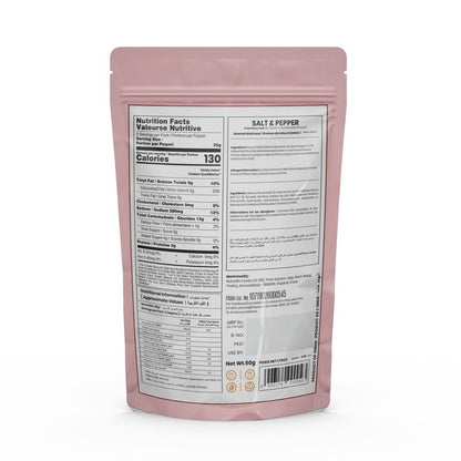Image 3 of Heeva Roasted Makhana Foxnut Salt n Pepper Flavour 50g Pack of 3