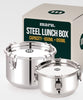 Image 1 of 650ml + 850ml for the product MARU Steel Leakproof Tiffin/Lunch Box