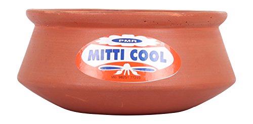 Image 1 of Default Title for the product Mitti Cool Clay Handi, Set of 1, 650 ml, Brown