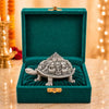 Image 1 of Ashta Lakshmi Tortoise - Small for the product Dev Aastha 999 Pure Silver Plated Ashta Lakshmi Tortoise Idol (2 Inch)