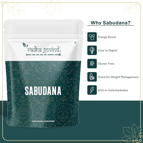 Image 4 of Radha Govind Organic Sabudana | Sago | Tapioca 500 Gram