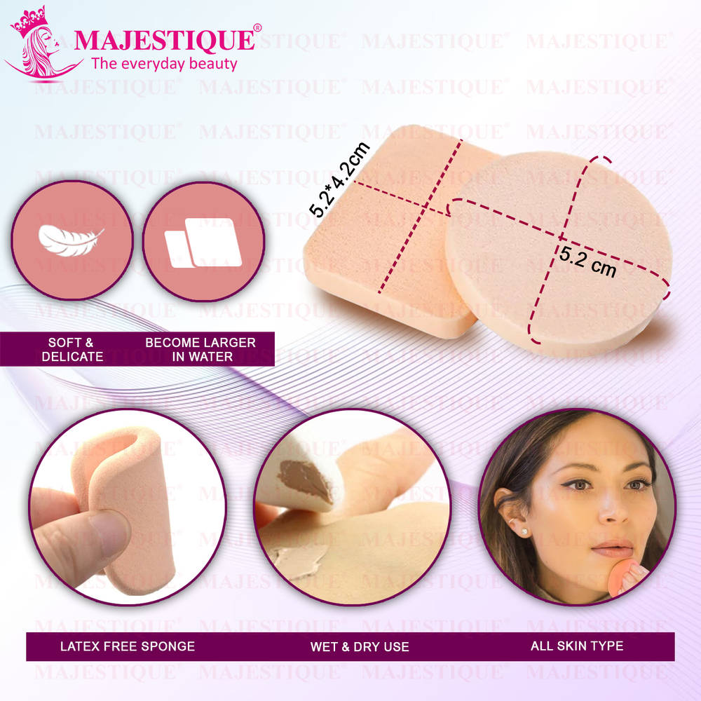 Image 2 of Majestique Powder Puff Twin Pack