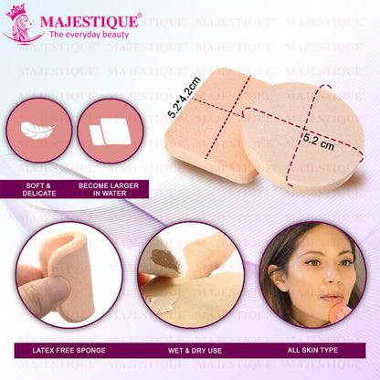 Image 2 of Majestique Powder Puff Twin Pack