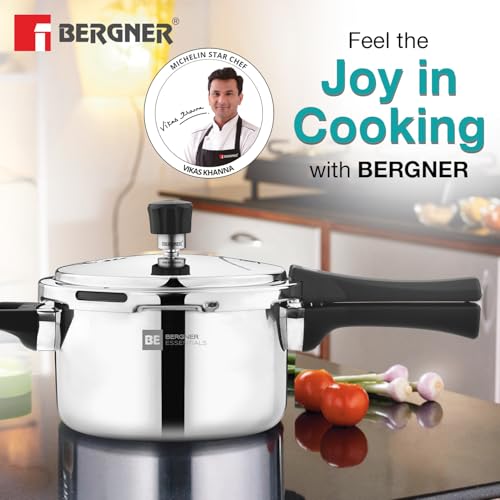 Image 6 of BERGNER Tripro Triply Outer Lid Pressure Cooker
