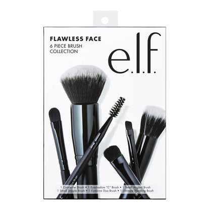 Image 2 of e.l.f. Cosmetics Flawless Face 6 Piece Brush Collection