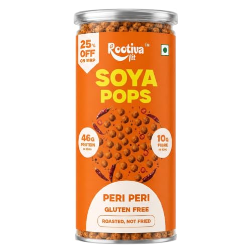 Image 6 of Peri Peri / 120 g (Pack of 1) for the product ROOTIVAFIT Soya Pops