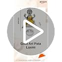 Image 2 of Gold Art India Pata Laxmi Silver Plated Terracotta Idol (3.5" Inch)