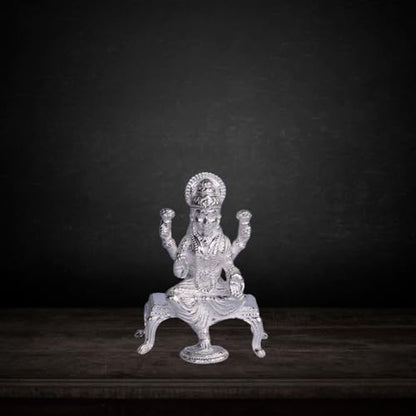 Image 1 of Default Title for the product Dista Silvers Laxmi Devi Idol 26g