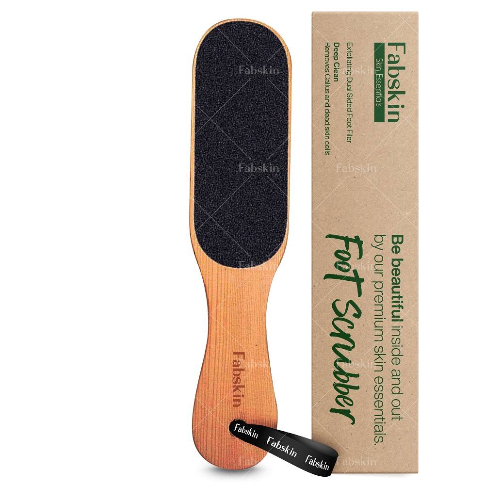 Image 1 of 1 Pc / Pack of 1 for the product Fabskin Wooden Foot Scrubber Filer