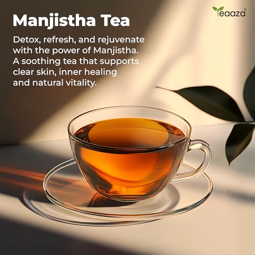 Image 4 of Teaaza Manjistha Root Sticks Tea For Clear Skin, Hairs 100 Grams