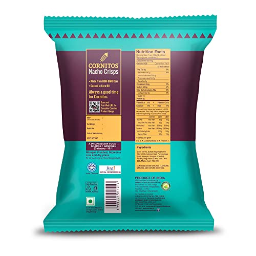 Image 3 of Cornitos Nacho Crisps - Nachos - Sea Salt 150 gm