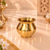 Image 1 of Default Title for the product Spillbox Traditional Handcrafted Brass Lota Small