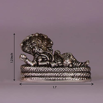 Image 5 of Dista Silvers Vishnu Swamy Antique Idol 48g