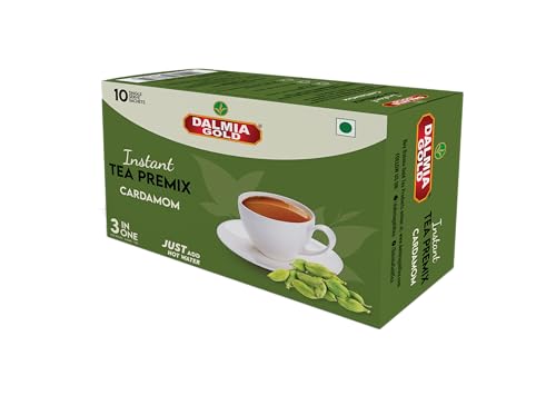 Image 3 of Dalmia Gold Instant Tea Premix Elaichi Flavour 14g x 10 Sachets