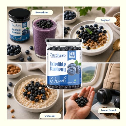 Image 4 of Zucchero Dried Blueberry, Jumbo whole, 400 grams