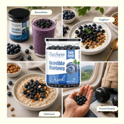 Image 4 of Zucchero Dried Blueberry, Jumbo whole, 400 grams