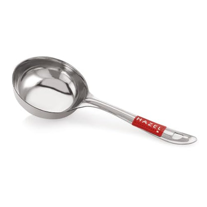 Image 1 of Default Title for the product HAZEL Stainless Steel Round Ladle Spoon 8 cm Dia