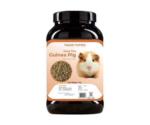 Image 4 of Container - Guinea Pig Food, 1Kg for the product Foodie Puppies Premium Guinea Pig Food Pellets