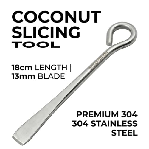 Image 6 of Patel's Kitchen Stainless Steel Coconut Slicer (2 units)