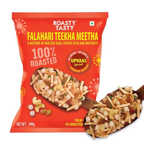 Image 1 of Default Title for the product Roasty Tasty Falahari Theekha Meetha Mix Roasted Namkeen Snack 200g