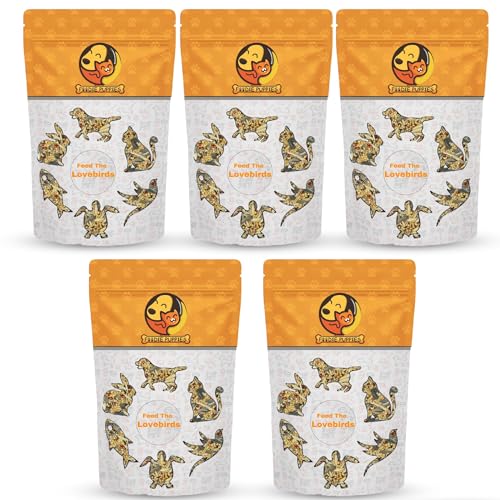 Image 8 of Pouch - Love Bird Seed, 5Kg for the product Foodie Puppies Bird Food for Lovebirds