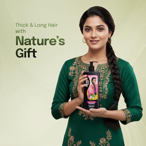 Image 3 of Karthika Black Shield Shampoo With Amla, Curry Leaves & Bhringraj 650 ml