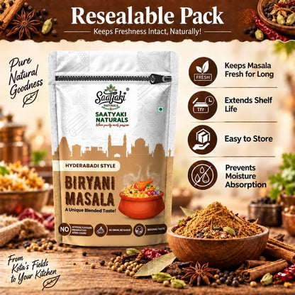 Image 7 of SAATYAKI NATURALS Hyderabadi Biryani Masala