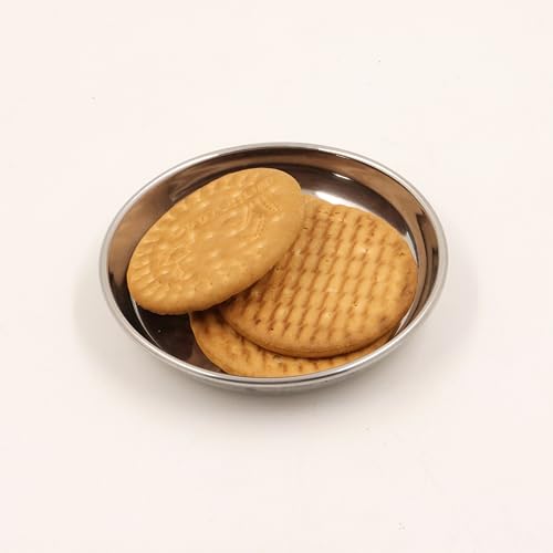 Image 8 of Spillbox Stainless Steel Halwa Plates