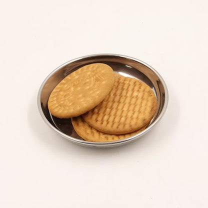 Image 8 of Spillbox Stainless Steel Halwa Plates