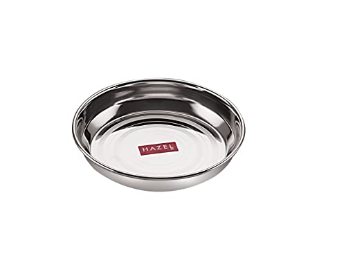 Image 6 of HAZEL Stainless Steel Plates Set for Dessert, 150 ML, Set of 4