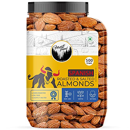 Image 1 of Default Title for the product Forest Found Salted Almonds - 500g