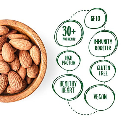 Image 4 of Zucchero 100% Almond Butter, Crunchy, 400g