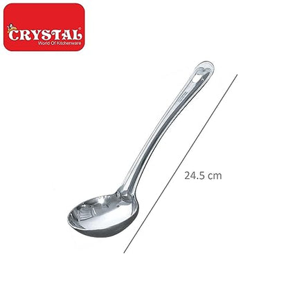 Image 4 of Crystal Stainless Steel Ladle, Silver