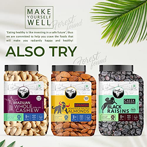 Image 7 of Forest Found Roasted And Lightly Salted Spanish Almonds, Badam Giri (900 Gram)