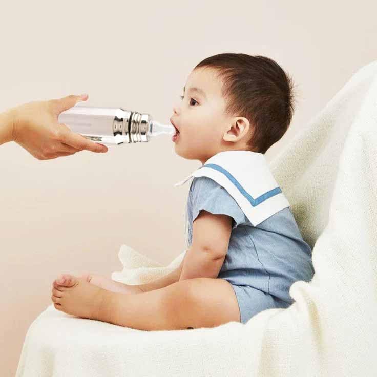 Image 2 of Spillbox Stainless Steel Feeding Bottle for Baby 370ml