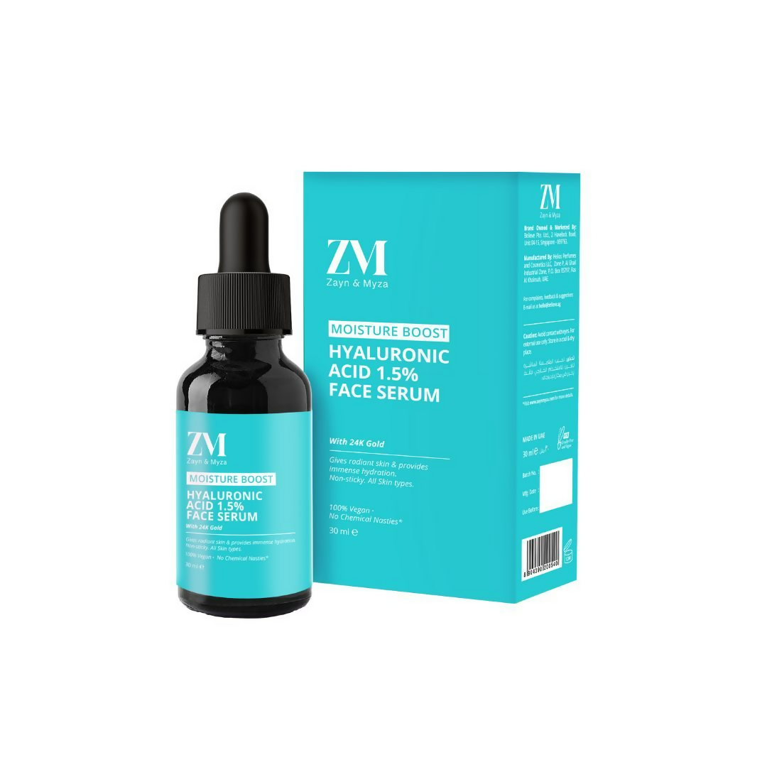 Image 1 of Zayn & Myza Hyaluronic Acid 1.5% & 24K Gold Face Serum