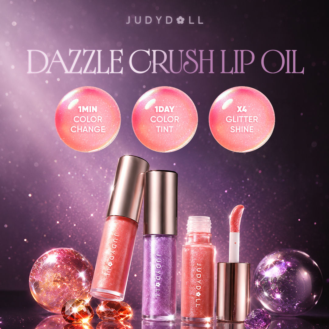 Image 4 of JUDYDOLL Dazzle Crush Lip Oil