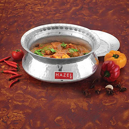 Image 8 of 1 / 3.6 Litres for the product HAZEL Biryani Pot Aluminium Handi Set