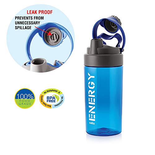 Image 3 of CELLO Energy Plastic Protein Shake Bottle 700ml Set of 2