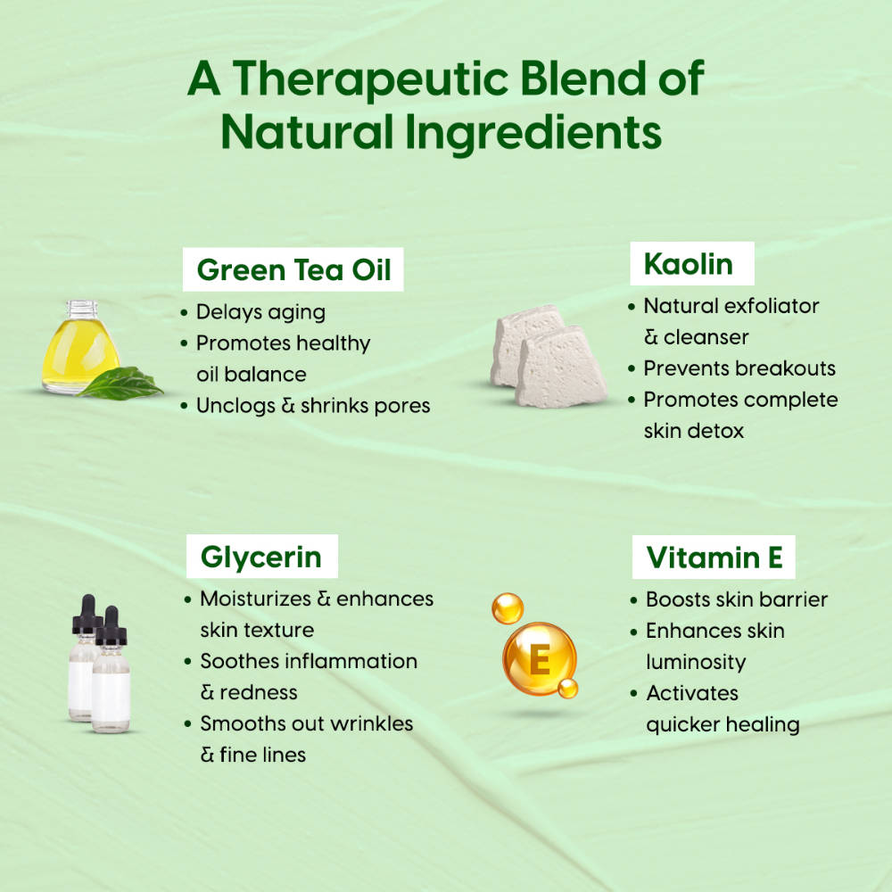Image 3 of Matra Green Tea Mask Stick For Pore Control, Oil Balancing & Skin Brightening