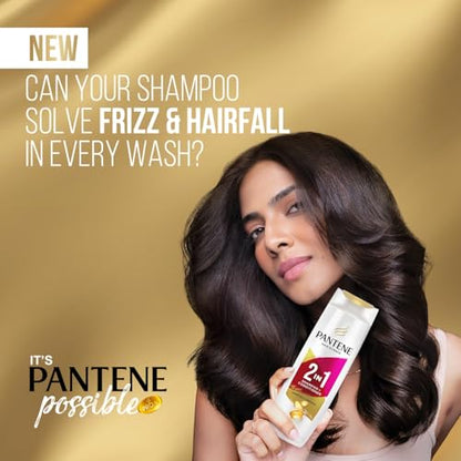 Image 4 of Pantene 2 in 1 Anti Hair Fall Shampoo + Conditioner, 340 ml