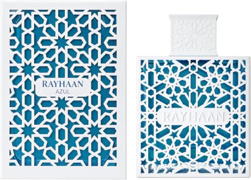 Image 3 of RAYHAAN AZUL Eau de Parfum-Luxury Perfume, Geometric Islamic Pattern Design
