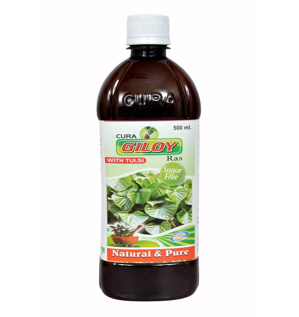 Image 1 of 500 ml for the product Cura Giloy Ras With Tulsi