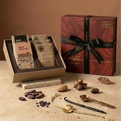 Image 1 of Default Title for the product KOKOMAE Raksha Bandhan Luxury Chocolate Gift Hamper