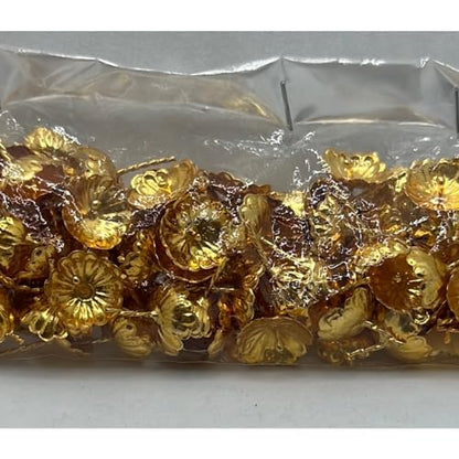 Image 3 of Dista Silvers Gold Plated Flowers Pack of 108 35g