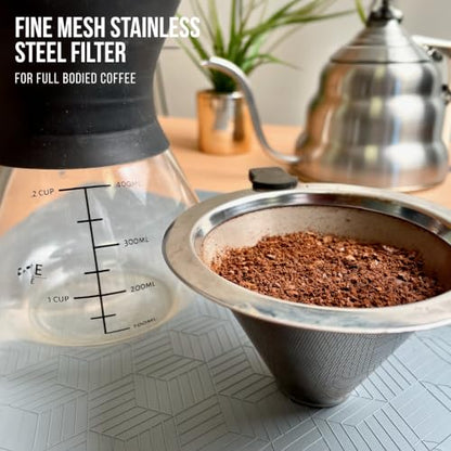 Image 4 of Sipologie Illuminate Pour Over Drip Coffee Maker 400ml