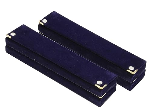 Image 2 of atorakushon Blue Chain Storage Box Organiser Pack of 4